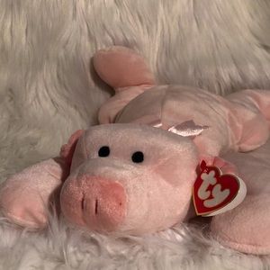 Oink Ty form the pillow pals collection